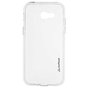 stuffcool PRSGA717 TPU Back Cover for Samsung Galaxy A7 (Camera Protection, Transparent)