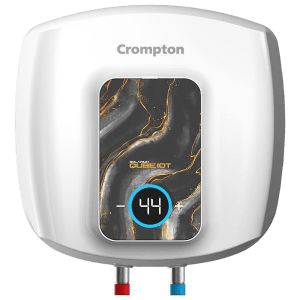 Crompton Solarium Qube IoT 15 Litre 5 Star Vertical Smart Geyser with Alexa & Google Assistant Compatibility (White)