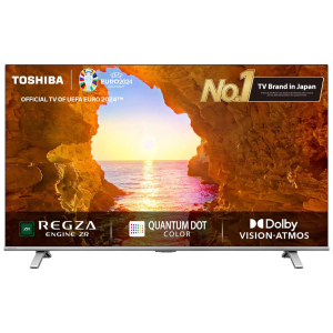 TOSHIBA C450 126 cm (50 inch) 4K Ultra HD QLED VIDAA TV with Dolby Vision and Dolby Atmos