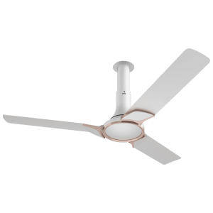 nex Glyde A50 4 Star 1200mm 3 Blade PeakTorq Motor Ceiling Fan (Dust Resistant, Snow White)