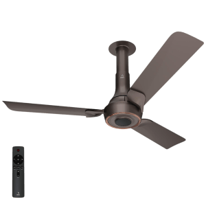 nex Glyde A70 5 Star 1200mm 3 Blade BLDC Motor Ceiling Fan with Remote (Dust Resistant, Mist Brown)