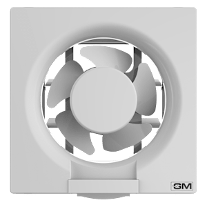 GM Eco Air 200mm Exhaust Fan (Low Noise Operation, White)