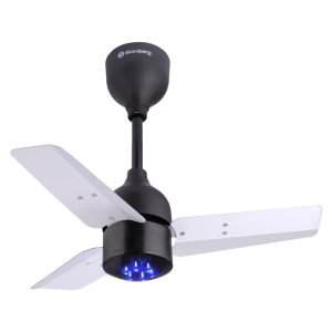 atomberg Renesa 5 Star 600mm 3 Blade BLDC Motor Ceiling Fan with Remote (LED Speed Indicator, White and Black)