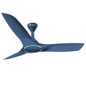 HAVELLS Stealth Air 5 Star 1200mm 3 Blade BLDC Motor Ceiling Fan with Remote (Inverter Technology, Indigo Blue)