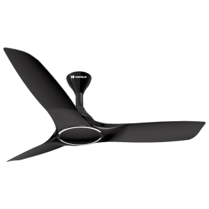 HAVELLS Stealth Air 5 Star 1200mm 3 Blade BLDC Motor Ceiling Fan with Remote (Inverter Technology, Metallic Black)