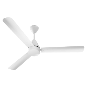 Crompton Energion Hyperjet 5 Star 1200mm 3 Blade BLDC Motor Ceiling Fan with Remote (Inverter Technology, Opal White)