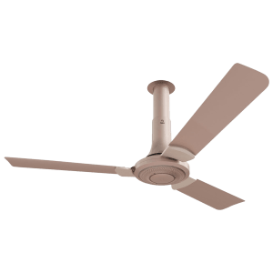 nex Glyde A40 2 Star 1200mm 3 Blade PeakTorq Motor Ceiling Fan with Remote (Dust Resistant, Blush)