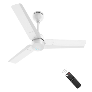 atomberg Renesa 5 Star 900mm 3 Blade BLDC Motor Ceiling Fan with Remote (LED Indicator, White)