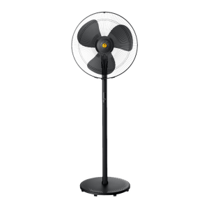 atomberg Renesa 400mm 3 Blade BLDC Motor Pedestal Fan with Remote (Oscillation Function, Black)