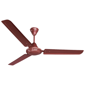 Crompton Surebreeze Hill Briz 1 Star 1200mm 3 Blade Copper Motor Ceiling Fan (Inverter Technology, Brown)