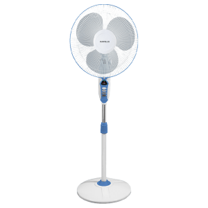 HAVELLS Sprint LED 400mm 3 Blade Thermal Overload Protector Pedestal Fan (LED Indicator, Blue)