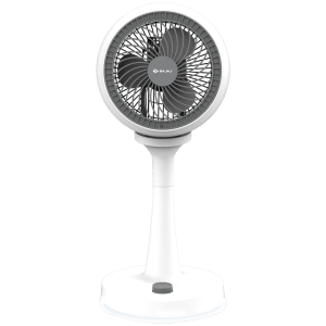 BAJAJ Frescon 180mm 3 Blade Desired Air Coverage Pedestal Fan (Aesthetic Design, White)