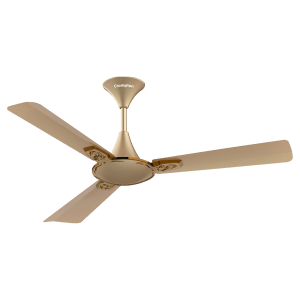 Crompton Premion Aura 2 Designer 1 Star 1200mm 3 Blade Copper Motor Ceiling Fan (Adjustable Height, Birken Effect)