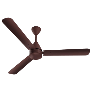 Crompton Energion Hyperjet 5 Star 1200mm 3 Blade BLDC Motor Ceiling Fan with Remote (Inverter Technology, Brown)