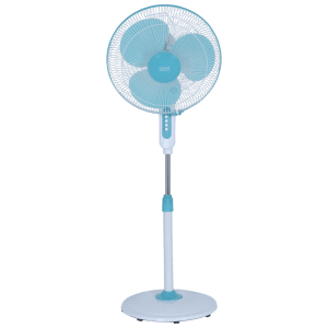 Croma 400mm 3 Blade Silent Operation Pedestal Fan (Powerful & Durable, Blue)