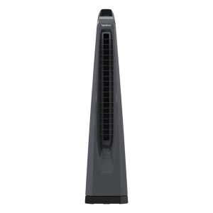 Symphony Surround-I Bladeless 25 ft Air Throw 650 m3/hr Air Delivery Tower Fan with Remote (Touchscreen Control Panel, Dark Grey)