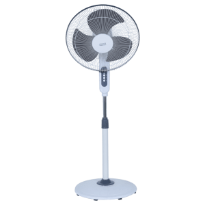 Croma 385mm 3 Blade Silent Operation Pedestal Fan (Powerful & Durable, Grey)