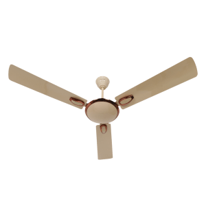 Croma Semi Deco 1200mm 3 Blade Energy Efficient Ceiling Fan (Reliable Operation, Mid Buff)