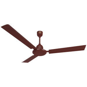 LUMINOUS Tech Aire LX 1200mm 3 Blade High Speed Ceiling Fan (Rust Resistant, Mocha Brown)