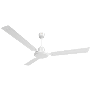 LUMINOUS Tech Aire LX 1200mm 3 Blade High Speed Ceiling Fan (Rust Resistant, Apollo White)