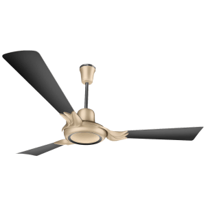 LUMINOUS London Mayfair 3 Star 1200mm 3 Blade Silent Operation Ceiling Fan with Remote (Dust Repellent, Bourneville Brown)