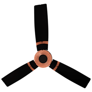 LUMINOUS Jaipur Tamra 3 Star 1200mm 3 Blade High Speed Ceiling Fan (Energy Saving, Abu Black)