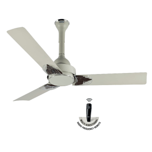 USHA Phi Beta 5 Star 1200mm 3 Blade BLDC Motor Ceiling Fan with Remote (Whisper Quiet Operation, Silk Grey)