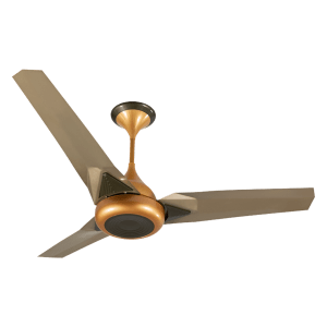 USHA Upsilon Plus 5 Star 1200mm 3 Blade BLDC Motor Ceiling Fan with Remote (Whisper Quiet Operation, Beige)