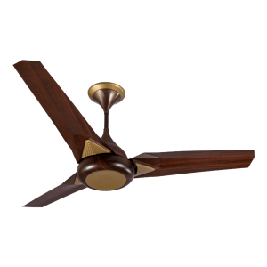 USHA Upsilon Plus 5 Star 1200mm 3 Blade BLDC Motor Ceiling Fan with Remote (Whisper Quiet Operation, Terra Brown)