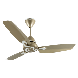 USHA Lambda 5 Star 1200mm 3 Blade BLDC Motor Ceiling Fan with Remote (Dust & Oil Resistant, Beige)