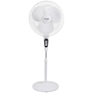 PHILIPS EcoLink Cruiser 400mm 3 Blade High Speed Pedestal Fan (Thermal Overload Protection, White)