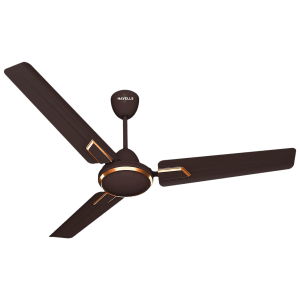 HAVELLS Andria ES 2 Star 1200mm 3 Blade High Speed Ceiling Fan (Metallic Finish, Espresso Brown)