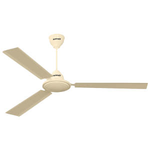 zunpulse Thundermax 1200mm 3 Blade High Speed Ceiling Fan (Noiseless Operation, Ivory)