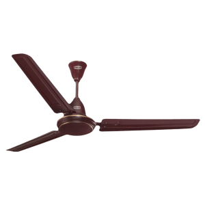 POLAR PS-32 5 Star 1200mm 3 Blade BLDC Motor Ceiling Fan with Remote (Rust Resistant, Brown)