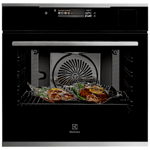 Electrolux Ultimate Taste 900 70L Built-in Microwave Oven with SteamPro Technology (Black)