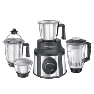 Prestige Endura 1000 Watt 4 Jars Juicer Mixer Grinder (Ball Bearing Technology, Black & Silver)