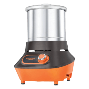 Prestige Vertical PVG 2.0 2 Litres 2 Stones Wet Grinder (Heavy Duty Motor, Black & Orange)