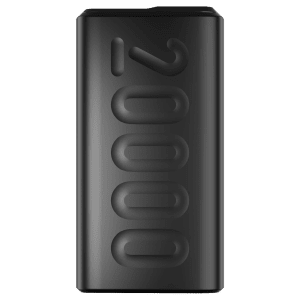 ambrane Stylo 20000 mAh 22.5W Fast Charging Power Bank (2 USB & 1 Type C, Quick Charge 3.0, Black)