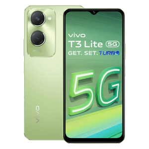 vivo T3 Lite 5G (4GB RAM, 128GB, Vibrant Green)