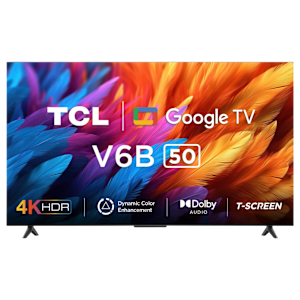 TCL V6B 127 cm (50 inch) 4K Ultra HD LED Google TV with Dolby Audio( 2024 Model)