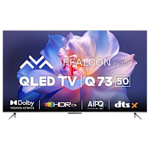 iFFALCON Q73 126 cm (50 inch) 4K Ultra HD QLED Google TV with Dolby Audio (2023 model)