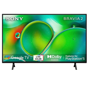 SONY Bravia 2 109 cm (43 inch) 4K Ultra HD LED Google TV with Dolby Audio (2024 Model) 