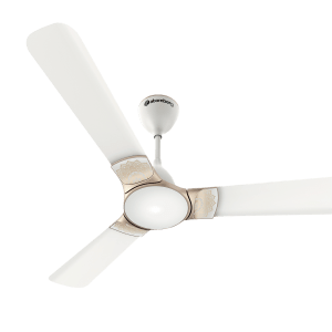 atomberg Erica 5 Star 1200mm 3 Blade BLDC Motor Ceiling Fan with Remote (LED Indicator, Snow White)