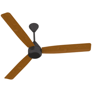 Crompton Energion Cromair 5 Star 1200mm 3 Blade BLDC Motor Ceiling Fan with Remote (Anti Rust, Light Pinewood)