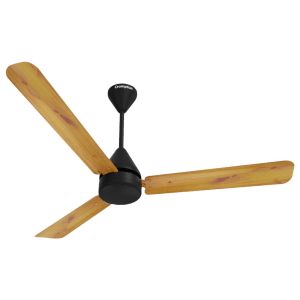 Crompton Hyperjet Plus 5 Star 1200mm 3 Blade BLDC Motor Ceiling Fan with Remote (Inverter Technology, Light Pinewood)