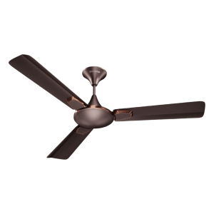 Crompton Aura2 Prime 1 Star 1200mm 3 Blade Copper Motor Ceiling Fan (Duratech Technology, Irish Coffee)