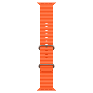 Apple Ocean Fluoroelastomer Sport Band for Apple iWatch (44mm / 45mm / 49mm) (Corrosion Resistant Buckle, Orange)