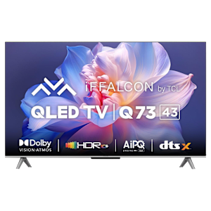 iFFALCON Q73 108 cm (43 inch) 4K Ultra HD QLED Google TV with Dolby Audio (2023 model)