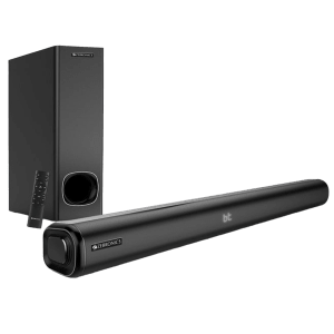 ZEBRONICS Zeb Juke bar 600 120W Bluetooth Soundbar with Remote (2.1 Channel, Black)