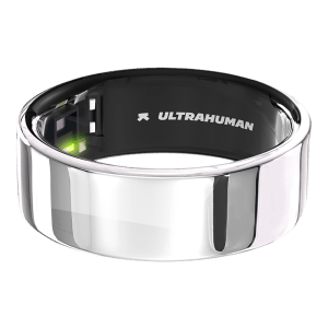 Ultrahuman Ring Air Smart Ring with Activity Tracker (Size 9, Upto 100 Meter Water Resistant, Space Silver)